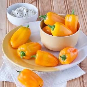 Bonnie Plants Lunchbox Orange Sweet Snacking Pepper