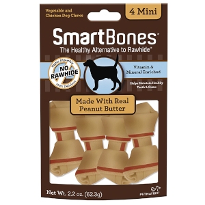 SmartBones® Peanut Butter Classic Bone Chews - Mini