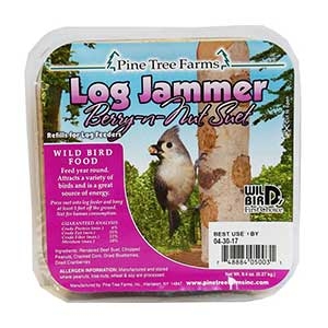 Pine Tree Farms® Log Jammer Berry-N-Nut Suet Plugs
