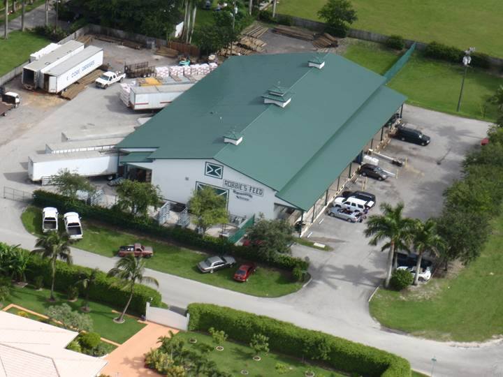 bird's eye view of our store