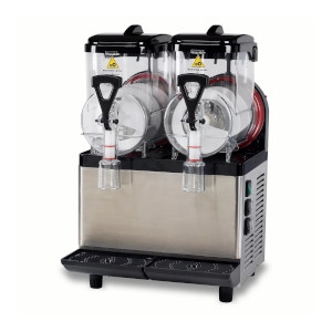 Compact Twin-Bowl Frozen Drink Machine
