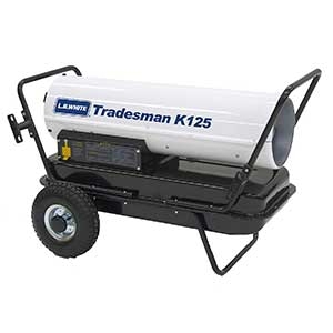 L.B. White® Tradesman® 125,000 BTU Portable Kerosene Heater