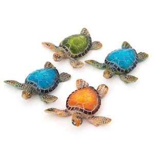 4 Sea Turtles