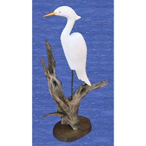 Driftwood Nautical Bird Art
