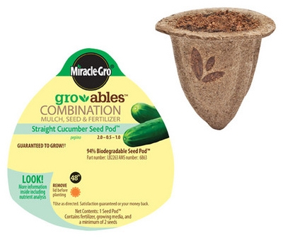 Gro-ables Cucumber Seed Pod