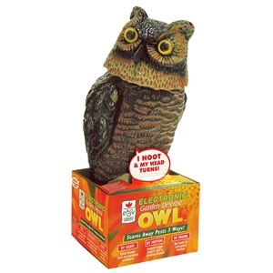Easy Gardener Garden Defense Electronic Owl