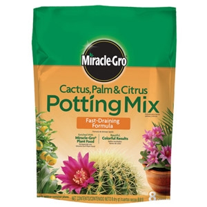 Miracle Gro® Cactus, Palm, & Citrus Mix Potting Mix