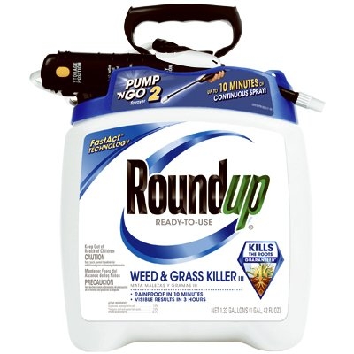 RoundUp Pump 'N Go Weed & Grass Killer, 1.33 Gallons