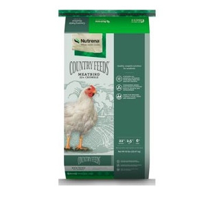 Nutrena Country Feeds Meatbird 22% Crumbles Poultry Feed 