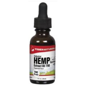 Yoder Hemp Extract 1 oz 750 mg Oil 