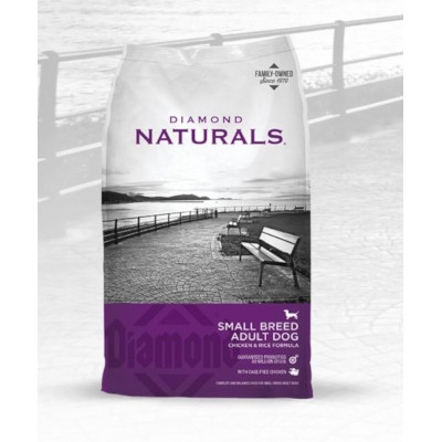 Diamond Naturals Small Breed Adult Dog Chicken and Rice Formula