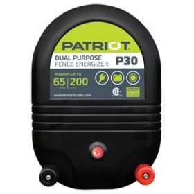 PATRIOT P30 DUAL PURPOSE ELECTRIC FENCE ENERGIZER