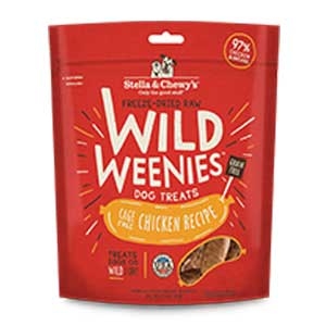Stella & Chewy’s Freeze Dried Raw Wild Weenies - Chicken Treats
