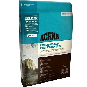 Acana Heritage Freshwater Fish Formula Dog Food 25 Pound