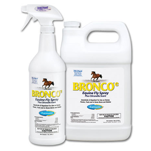 Farnam Bronco® Equine Fly Spray Plus Citronella Scent Ready-to-Use 32 Fluid Ounce
