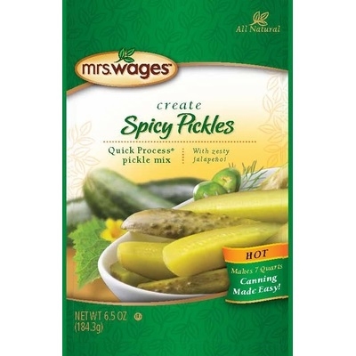 Mrs. Wages® Quick Process Spicy Pickle Mix 6.5oz