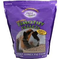 Sweet Meadow Timothy Pellets Guinea Pig Food 5 lb.