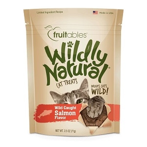 Fruitables Wildly Natural Cat Treats Salmon Flavor 2.5oz
