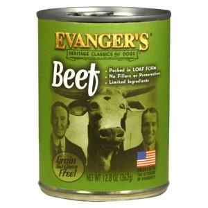 Evanger's Beef Canned Dog Food 12.8oz