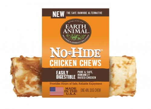Earth Animal No-Hide® Chicken Chews 4” Chews