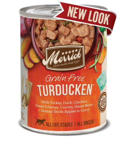 Merrick Canned Dog Food Turducken Grain Free
