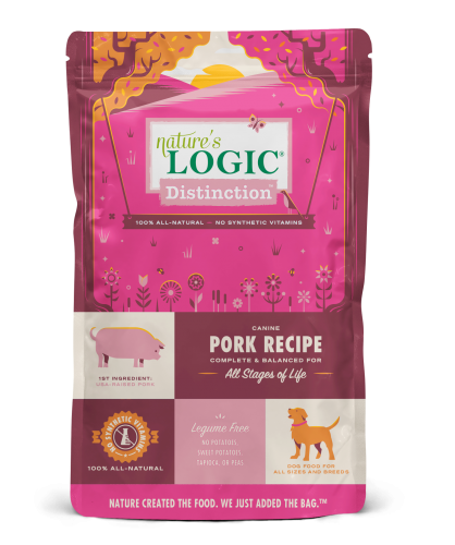 Nature's Logic Distinction Pork Recipe Dog Food