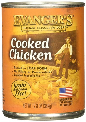 Evanger's Cooked Chicken Canned Dog Food 12.8oz