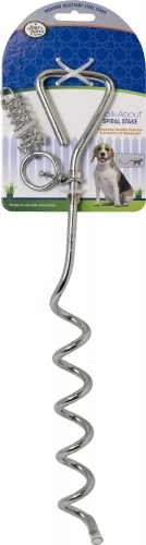 Four Paws Walk-About Spiral Tie-Out Stake