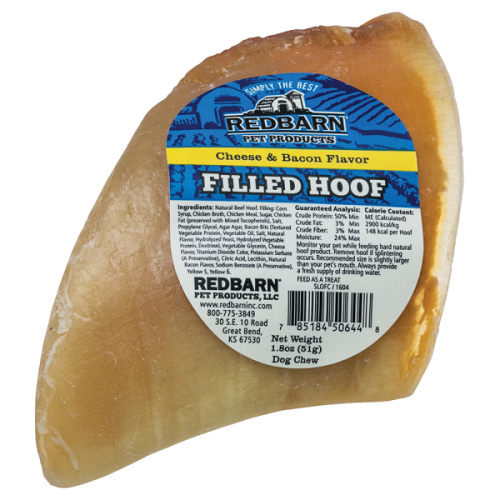 Redbarn Cheese N' Bacon Filled Filled Hoof