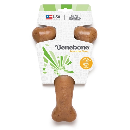 Benebone Chicken Flavored Wishbone Dog Chew Toy