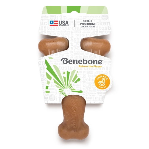 Benebone Chicken Flavored Wishbone Dog Chew Toy