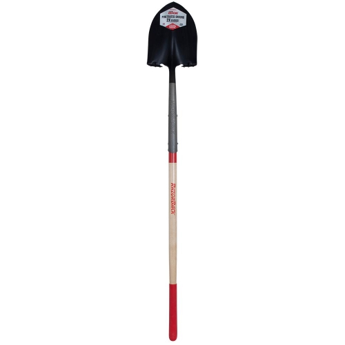Razor-Back PowerEdge Wood Handle Round Point Shovel