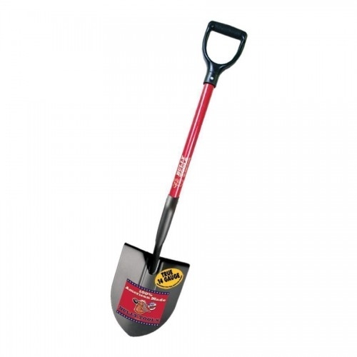 Bully Tools Round Point D-Grip Handle Shovel