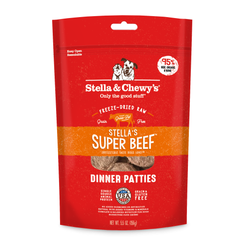 Stella & Chewy's Freeze-Dried Raw Dinner Patties Super Beef