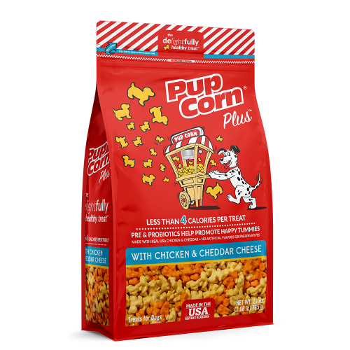Pupcorn with Chicken & Cheddar Cheese 20 oz