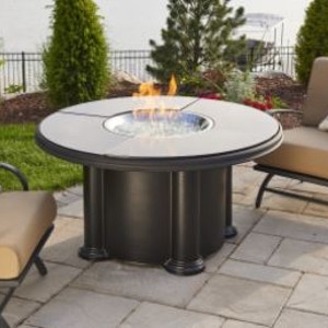 Black Grand Colonial Fire Pit