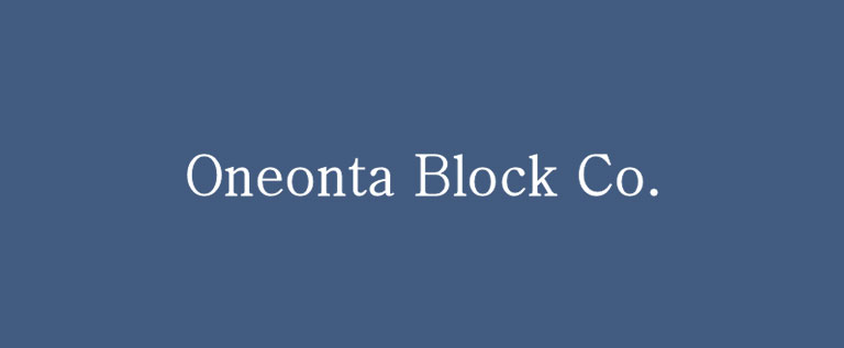 Oneonta Block Company