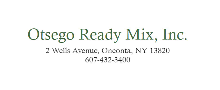 Otsego Ready Mix, Inc.