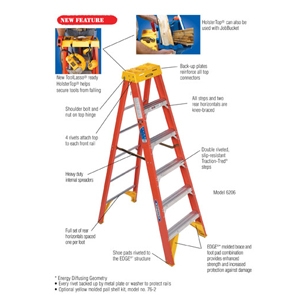 8' Step Ladder Fiberglass