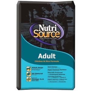 NutriSource® Adult Dog Chicken and Rice Formula