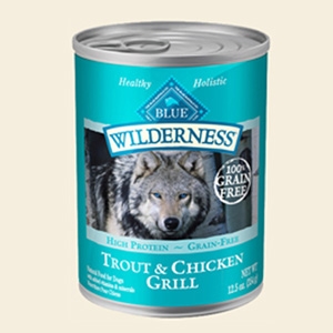 Blue Buffalo Adult Dog Wilderness Trout & Chicken Grill