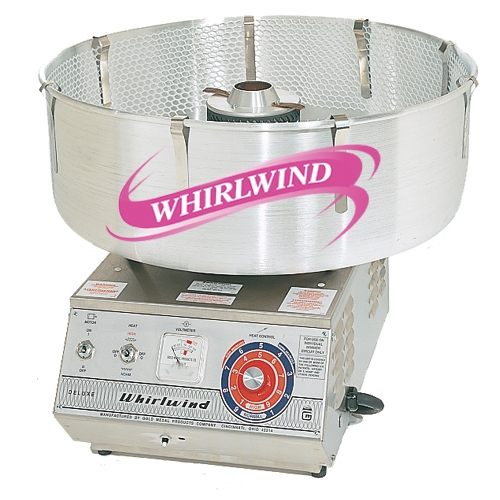 Stainless Steel Deluxe Whirlwind Cotton Candy Machine