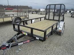 PJ 6' x 12' Trailer with Ramps