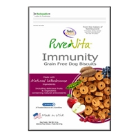 Tuffy's Pet Food  Pure Vita Grain Free Immunity Biscuit, 6/12oz.  