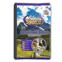 Nutrisource Grain Free Heartland Select Dog Food, Made With Bison, 8/5#  