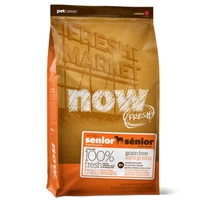 NOW! GRAIN FREE SENIOR DOG 4/6LB  