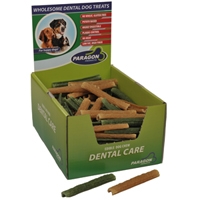 Paragon Twiggies Dental Dog Treat Small 4.7" 150 ct. Display Box  