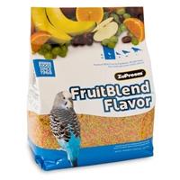 Zupreem Fruit Blend Flavor Premium Bird Food Small Parakeet 10 lb. Bag
