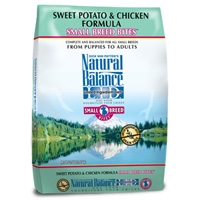 Natural Balance Sweet Potato & Chicken Formula Small Breed Bites, 12.5 Lb  
