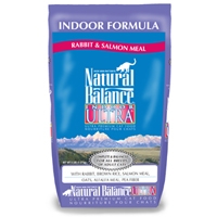 Natural Balance Indoor Ultra Rabbit & Salmon Meal Dry Cat 5 lb.